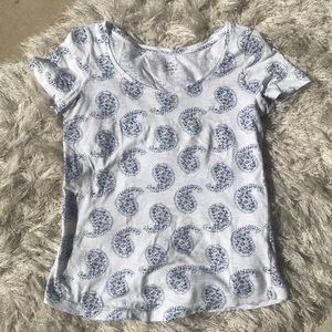 LOFT fitted v neck tee